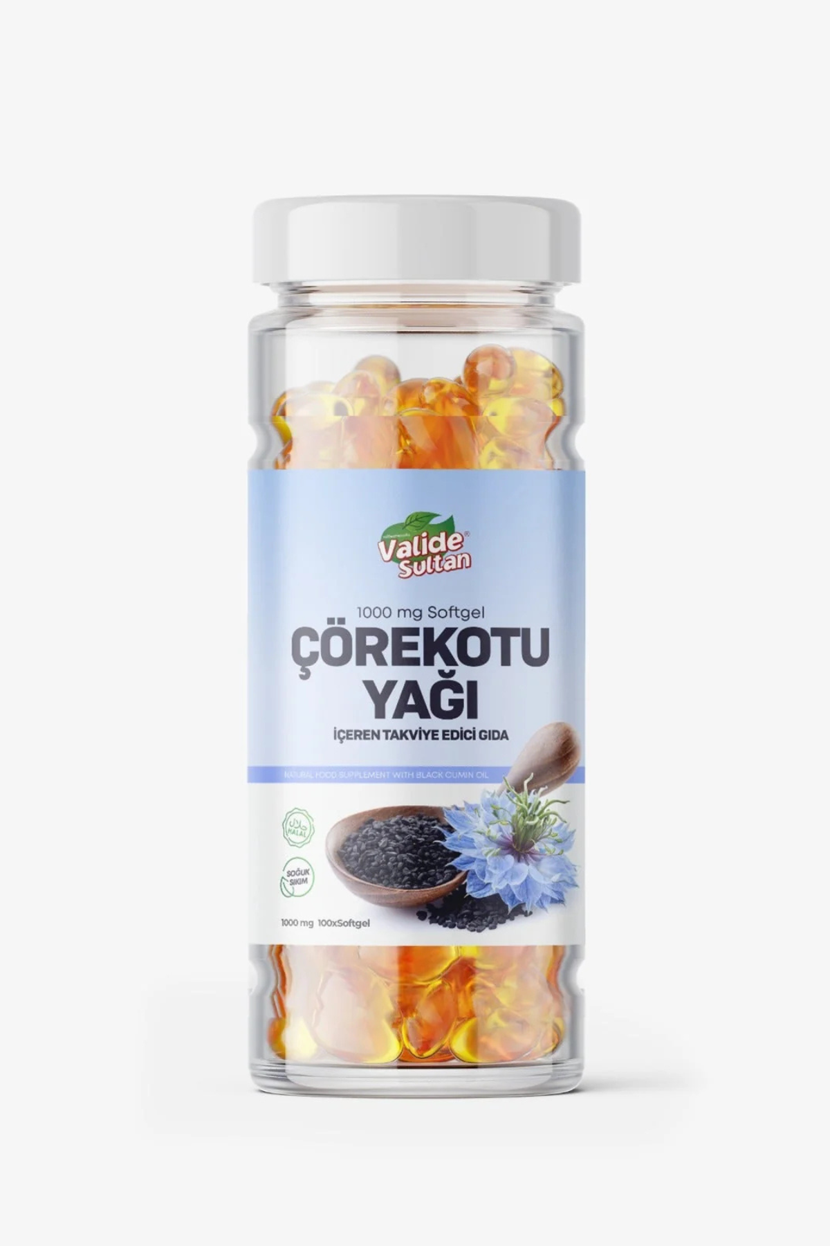 Milleunenuits Valide Sultan Çörekotu SoftJel 1000mgx100