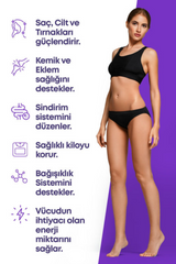 5 Tip Kolajen Tip 1, Tip 2, Tip 3, Tip 5 Ve Tip 10 90 Tablet