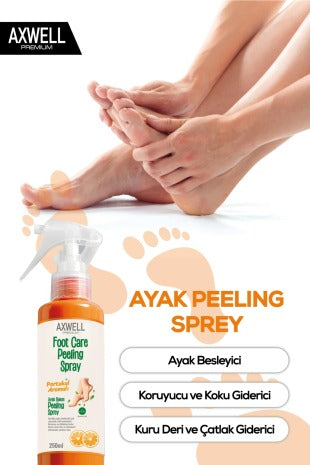 Axwell Premium Portakal Aromalı Ayak Bakım Peeling Spreyi 250ml