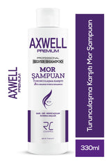 Axwell Premium Professionel Silver Shampoo Turunculaşma Karşıtı Mor Şampuan 330ml